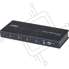 4-портовый USB КМ-переключатель с функцией Boundless Switching (кабели включены) 4-Port USB Boundless KM Switch