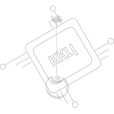 Корпус светильника C9101 SWH белый песок 200*20*1085mm GX53
