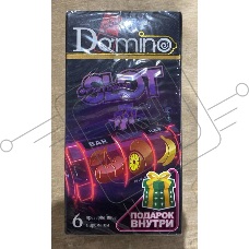 (Годен до 24.10.2024) Ароматизированные презервативы DOMINO Фруктовый слот - 6 шт.