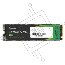 Накопитель SSD Apacer 2TB, PCIe 3.0 x4, M.2 2280, NVMe v1.3, R/W 2100/1700, 3D NAND