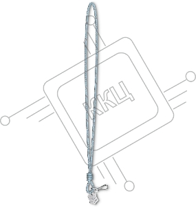 Шнурок для пероч.ножа Victorinox Neck Cord (4.1896.N) сине-серый 440мм блистер