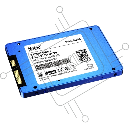 Накопитель SSD Netac 512Gb N600S Series <NT01N600S-512G-S3X> Retail 2.5
