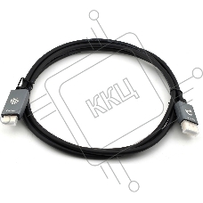 Кабель аудио-видео Cactus CS-DP-HDMI-1.2-2 DisplayPort (m)/HDMI (m) 2м. позолоч.конт. черный