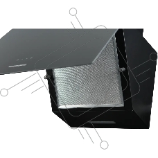 Вытяжка Kuppersberg F 605 B наклонная, 60 см, 850 м3/ч, отвод/рециркуляция, 3 скорости, черный цвет