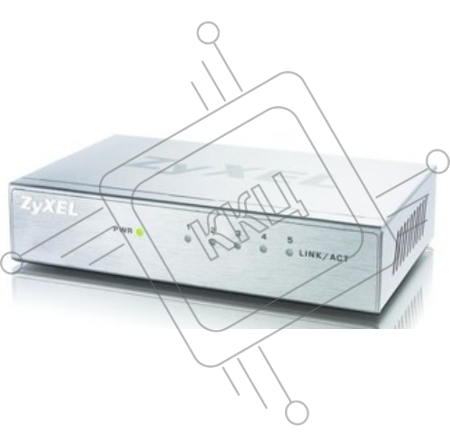 Коммутатор ZYXEL GS-105B V3 5-Port Desktop Gigabit Switch