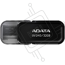 Флеш диск 32GB ADATA UV240, USB 2.0, Черный