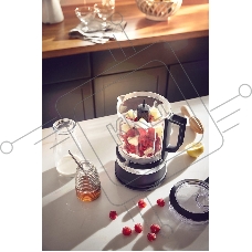 Кухонный миникомбайн KitchenAid 5KFC0516EBM, чаша 1.2 л, матовый черный