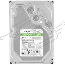 Жесткий диск HDD Toshiba S300 Pro 8Tb 7200rpm SATA 512Mb 3.5