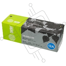 Картридж лазерный Cactus CS-Q2612AS (тип Q2612AS) черный (2000 стр.) для HP 1010/1012/1015/1018/1020/1020Plus/1022/3015/3020
