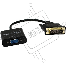 Кабель-переходник VCOM DVI-D 25M ---> VGA 15F Telecom <TA491> Кабель-переходник DVI-D 25M ---> VGA 15F Telecom <TA491>