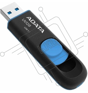 Флеш накопитель 512GB USB 3.2 Gen1 AUV128-512G-RBE Black/Blue, Performance (Max.): Up to 100MB/s read