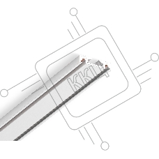 Шинопровод GV1009 WH белый IP20 48V 2000*26*6