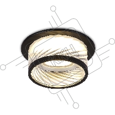 Светильник Ambrella light TN1252 SBK/CL черный песок/прозрачный GU5.3 D98*58