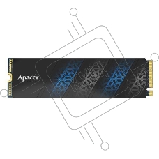 Накопитель SSD Apacer AS2280P4U PRO, 512Gb, PCIe 3.0 x4, M.2 2280, NVMe, R/W 3500/2300, с радиатором