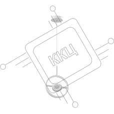 Корпус светильника C9111 SWH белый песок 200*20*1085mm GX53