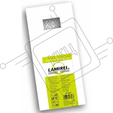 Пружины для переплета пластиковые Lamirel, 16 мм. Цвет: белый, 100 шт в упаковке.