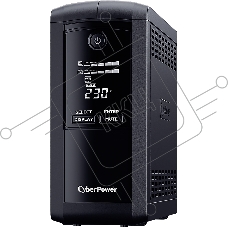 Источник бесперебойного питания CyberPower VP700ELCD Line-Interactive 700VA/390W USB/RS-232/RJ11/45  (4 EURO)