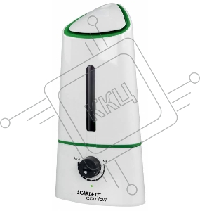 Увлажнитель воздуха Scarlett SC-AH986M08 25Вт (ультразвуковой) белый/зеленый