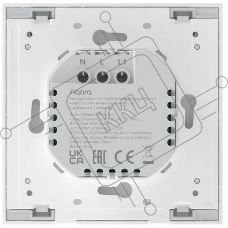 Выключатель умный Aqara H1 EU 1-нокл. с нейтралью серый (WS-EUK03GR)