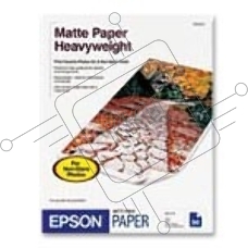 Бумага Epson C13S041256 A4, 50л, 167г/м2 Матовая ярко-белая
