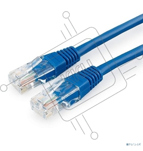 Патч-корд медный UTP Cablexpert PP10-15M/B кат.5e, 15м, литой, многожильный (синий)