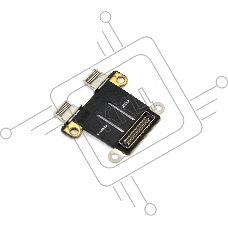 Разъем I/O USB-C MacBook Pro A1706 A1707 821-00861