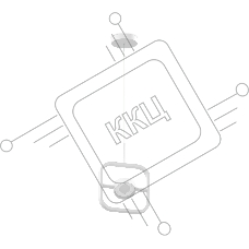 Корпус светильника C9118 SWH белый песок 200*20*1085mm GX53