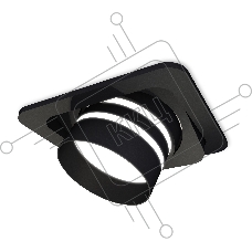 Комплект встраиваемого поворотного светильника Ambrella light XC7659082 SBK/FR черный песок/белый матовый MR16 GU5.3 (C7659, N7142)