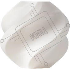 Пластик Bambu lab : ABS plastic, color white, on reusable spool