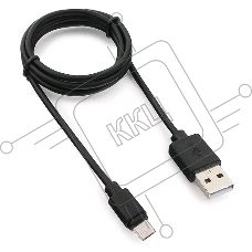 Кабель Гарнизон Кабель USB 2.0 Pro, AM/microBM 5P, 1м, черный, пакет (GCC-mUSB2-AMBM-1M)