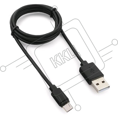 Кабель Гарнизон Кабель USB 2.0 Pro, AM/microBM 5P, 1м, черный, пакет (GCC-mUSB2-AMBM-1M)