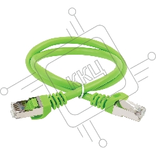 Патч-корд ITK PC02-C5EFL-5M FTP вилка RJ-45-вилка RJ-45 кат.5е 5м зеленый LSZH (уп.:1шт)