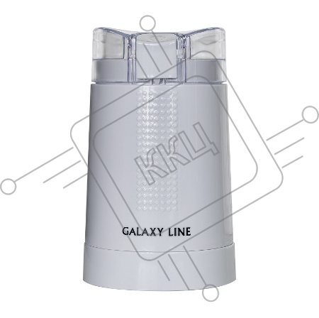 Кофемолка электрическая Galaxy LINE GL0909, серебро,  мощность 200 Вт, вместимость контейнера 45 г