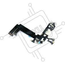 Шлейф с разъемом зарядки и микрофоном для Apple iPhone iPhone 12 Mini, белый