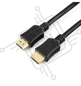 Кабель HDMI Cablexpert CC-HDMI4L-1M, 19M/19M, v2.0, серия Light, позол.разъемы, экран, 1м, черный, пакет