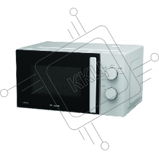 Микроволновая печь Willmark WMO-270MCS серый, 20 л, 700 Вт, переключатели - поворотный механизм