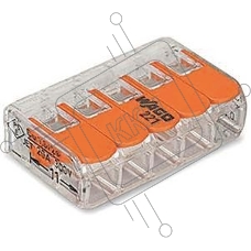 Клемма компактная Wago 221-415 5х(0,2-4,0 кв.мм)