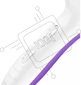Фен Kitfort КТ-3206 1200Вт белый/фиолетовый