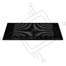Индукционная варочная панель Maunfeld CVI292S2FBK Inverter