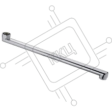 Излив прямой для ванны SS35P