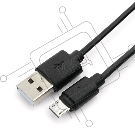 Кабель Гарнизон Кабель USB 2.0 Pro, AM/microBM 5P, 1м, черный, пакет (GCC-mUSB2-AMBM-1M)
