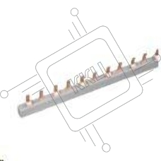 Шина соединительная PIN 1ф 100А мед. изол. 54мод (дл.1м) EKF pin-01-100