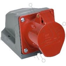 Розетка Iek PSR12-016-4 114 стационарная 3Р+РЕ 16А 380В IP44 ИЭК Розетка Iek PSR12-016-4 114 стационарная 3Р+РЕ 16А 380В IP44 ИЭК