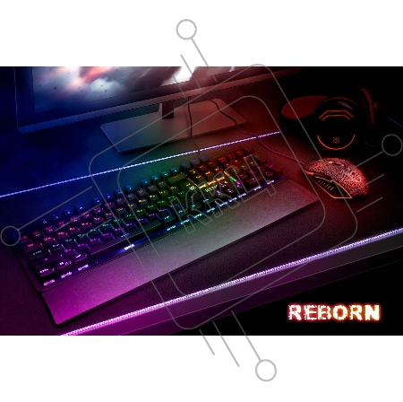 Механическая клавиатура Defender Reborn GK-165DL RU, anti-ghost, радужная  45165