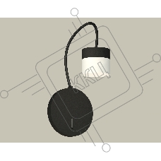 Светильник Ambrella light XB9596204 SBK/FR черный песок/белый матовый GX53 (C9596, N8402)