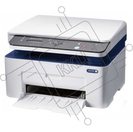 МФУ Xerox WorkCentre 3025BI (WC3025BI#) светодиодный принтер/сканер/копир, A4, 20 стр/мин, 1200x1200 dpi, 128 Мб, USB, Wi-Fi, ЖК-панель