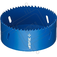 Коронка биметаллическая ЗУБР 29531-102_z01  ЭКСПЕРТ глубина сверления до 38мм d-102мм