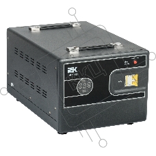 Стабилизатор напряжения IEK Hub 12кВА однофазный черный (IVS21-1-012-13)