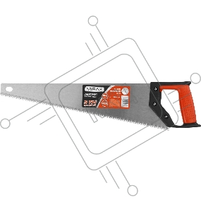 Ножовка по дереву (пила) MIRAX [1502-47_z01] Universal 450 мм, 5 TPI, рез вдоль и поперек волокон, для крупных и средних заготовок