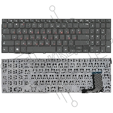 Клавиатура для ноутбука Samsung NP370R5E NP510R5E черная